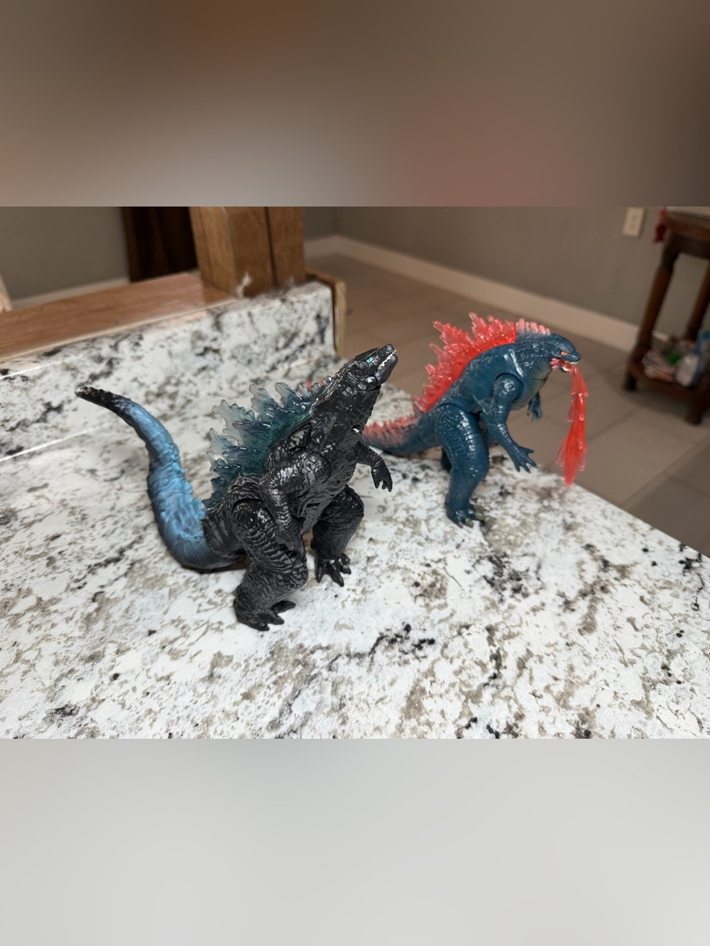 Playmates Godzilla Figure Lot - Battle Roar Monsterverse & Evolved